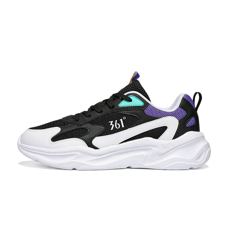 361° Comfortable And Trendy Abrasion Resistant, Breathable, Lightweight Low top Casual Shoes Men's