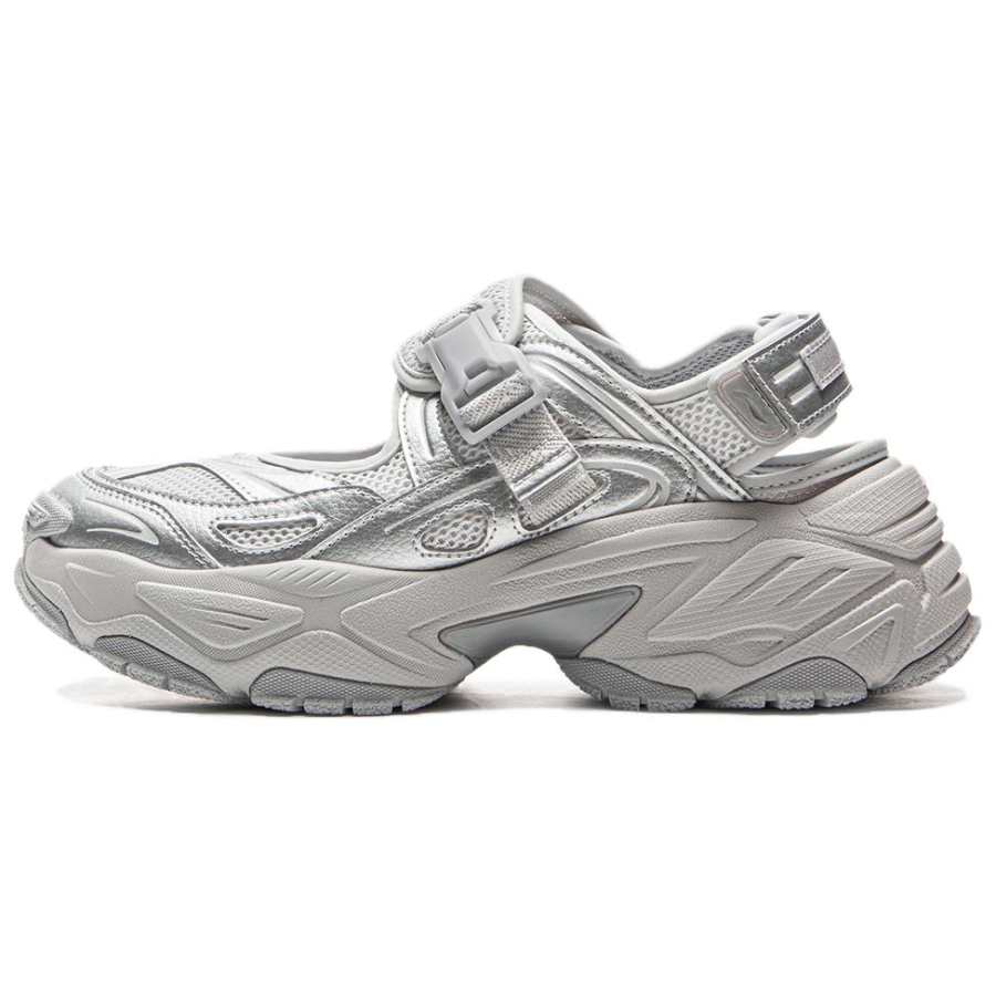 Li-Ning Li Ning Brown Sugar 2 Low top Casual Shoes Women's Silver