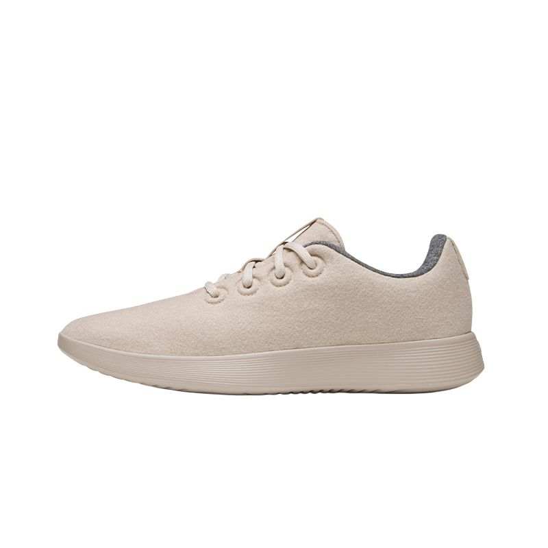 Allbirds Wool Runner NZ Lightweight Low top Casual Shoes Men's Beige Yellow