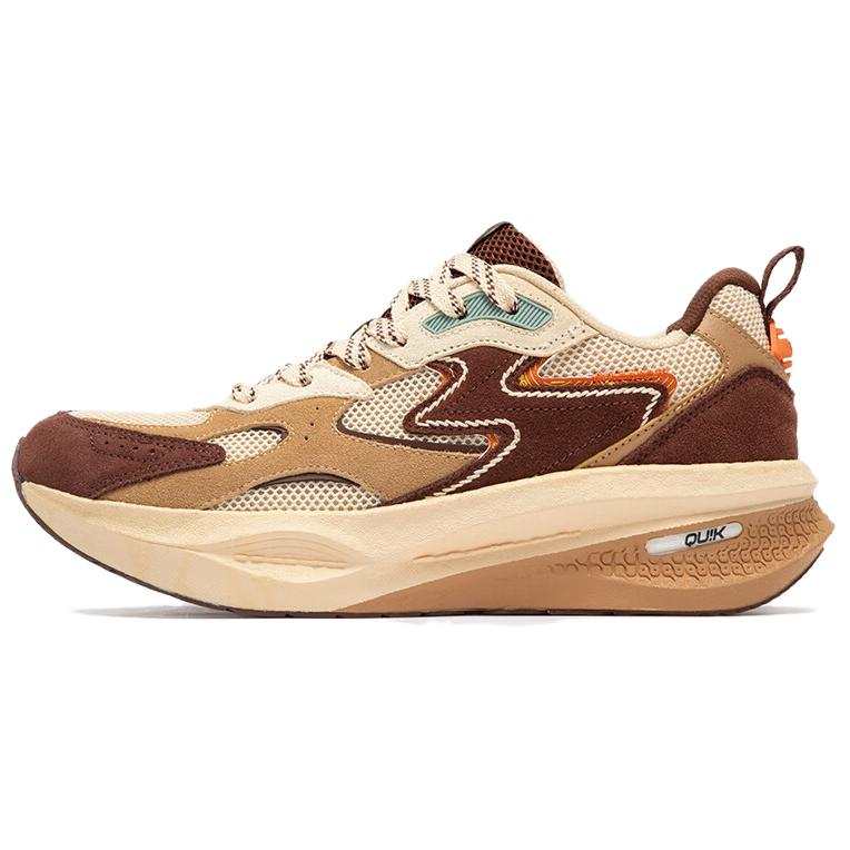 361° Life Collection Mesh Cushioning Slip Resistant Low top Casual Shoes Men's Beige Brown