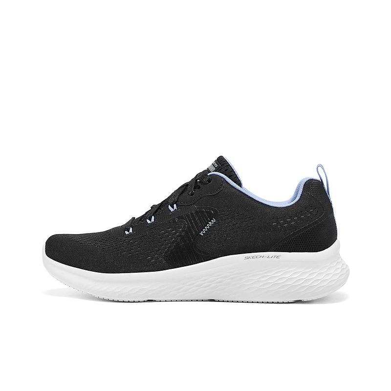 Skechers Skech Lite Pro Cushioning Low top Casual Shoes Women's Black Blue