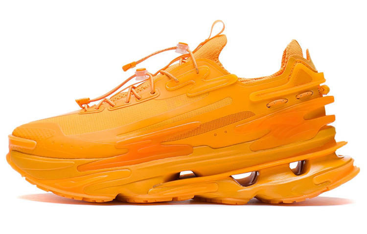 Li-Ning Li Ning CF Tracing Goku Collection, Xingshan Low top Sports Casual Shoes Men's Mango Orange Yellow