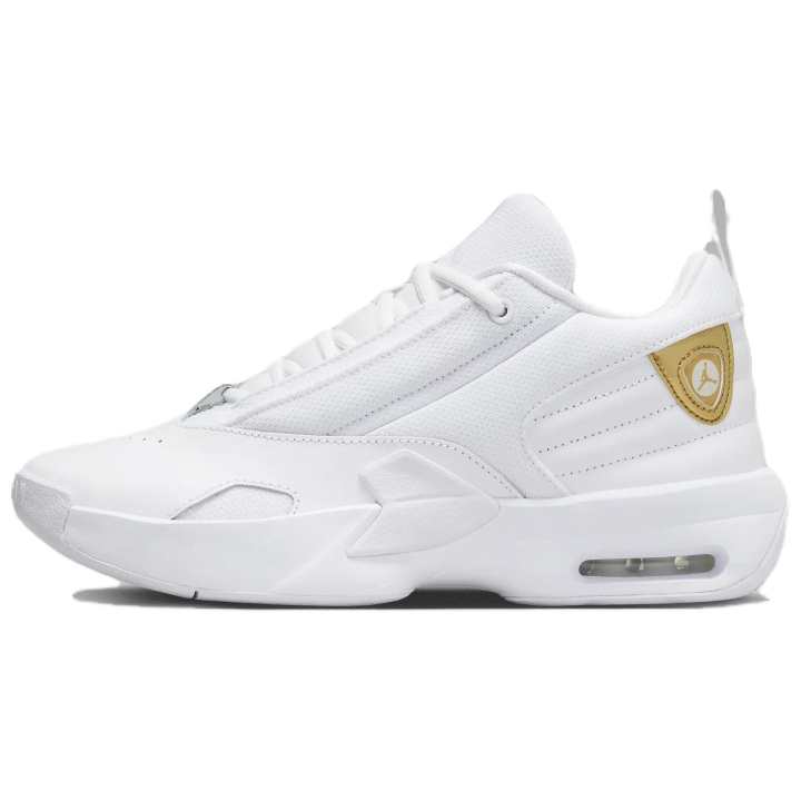 Jordan Jordan Max Aura 6 White Metallic Gold Women's