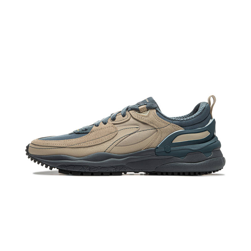Li-Ning Li Ning CF Tracing, Origin V4 Low top Casual Shoes Men's Umber Blue