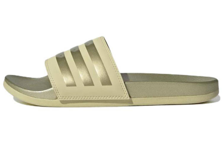 Adidas Adidas Adilette Abrasion Resistant Slide Slippers Women's Gold