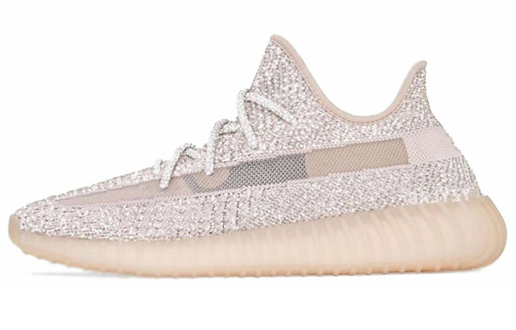 Adidas Originals Yeezy Boost 350 V2 Baby's Breath 'Synth' Low top Casual Shoes Unisex Pink