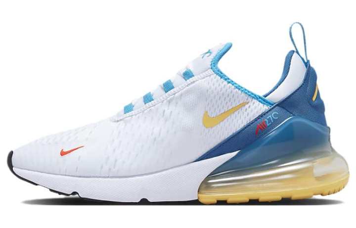Nike Nike Air Max 270 'White Industrial Blue Citron'