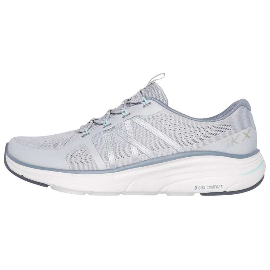 Skechers D'Lux Comfort 2.0 Low top Casual Shoes Women's Gray