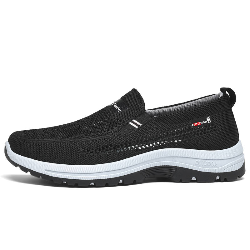 LINGHANGLUOTUO Slip Resistant Abrasion Resistant Low top Casual Shoes Men's