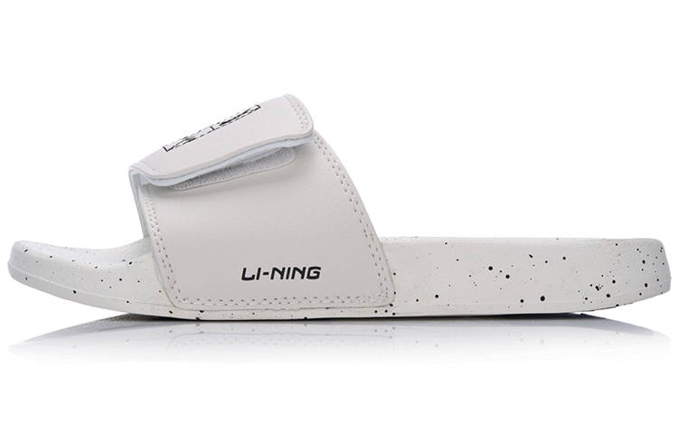 Li-Ning Li Ning Hot Slide Slippers Women's White Black