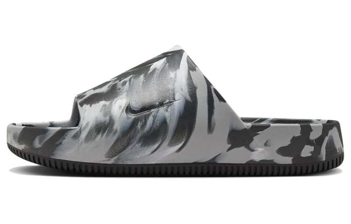 Nike Nike Calm Slide Marble Black Grey