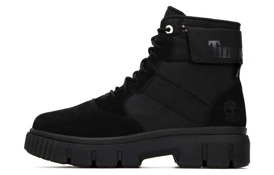 Timberland Greyfield 6 Inch Waterproof Boots 'Black Suede'