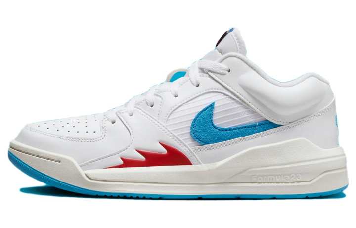Jordan Jordan Stadium 90 Low top Casual Shoes Women's White Blue Red