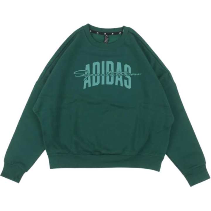 Adidas Adidas Sweatshirts Women's Green Crew Neck Moderate