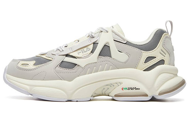 FILA FUSION RJV Textile, Synthetic Leather Low top Casual Shoes Women's Alloy Gray