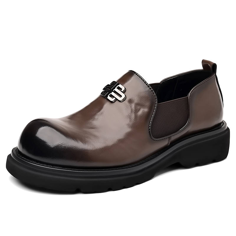 YALU Microfiber Leather Casual Leather Shoes Men's