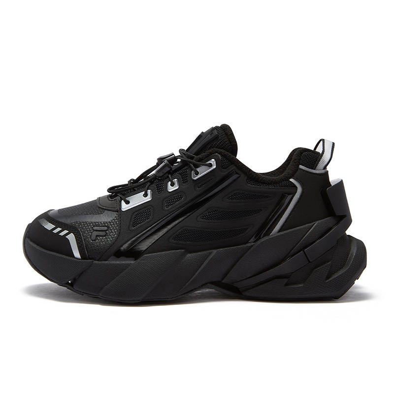FILA FUSION TI 22 Abrasion Resistant Low top Casual Shoes Women's Black