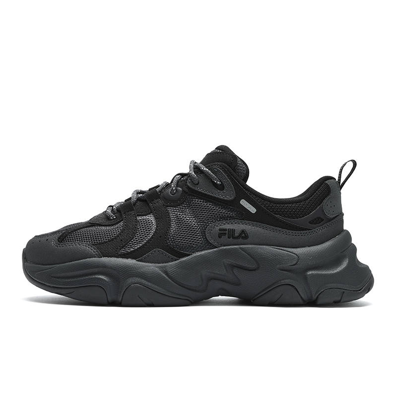 FILA MARS 3 Mars Shoes 3.0 Textile, Synthetic Leather Comfortable Abrasion Resistant Low top Casual Shoes Women's Black