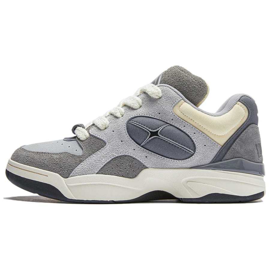 Li-Ning Li Ning SHOOTING STAR Comfortable Slip Resistant Casual Shoes Unisex Gray