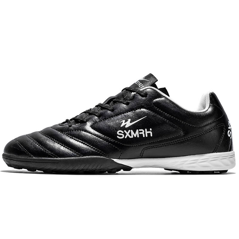 Binary Binary TF Turf Cushioning Abrasion Resistant Lightweight Slip Resistant Soccer Shoes Unisex Black