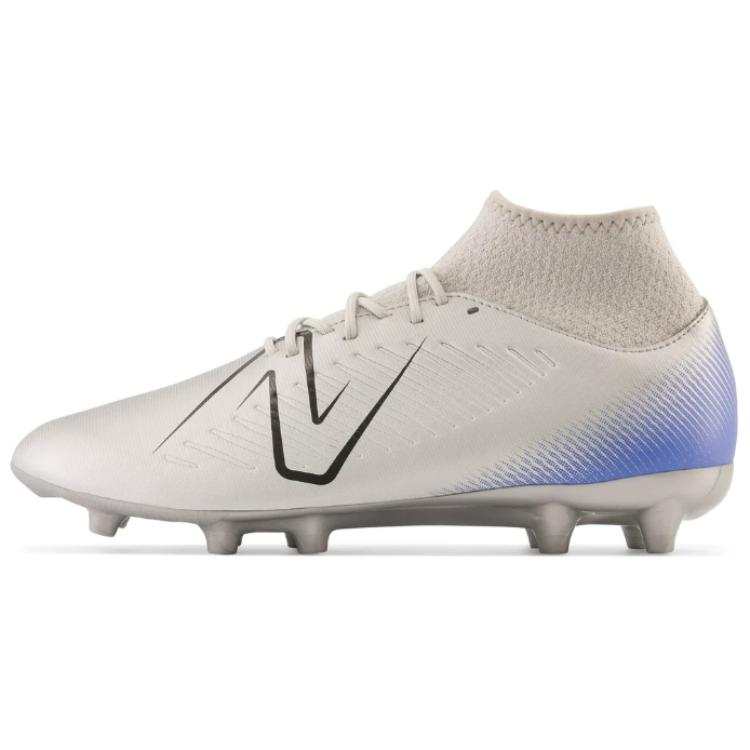 New Balance New Balance Tekela V4 FG Firm Ground Natural Grass Kangaroo Leather Soccer Shoes Silver Blue