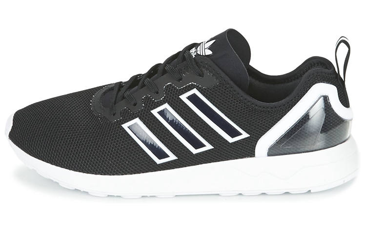 Adidas Originals Zx Flux Cozy Wear Resistant Running Shoes Black Unisex 'Black White'