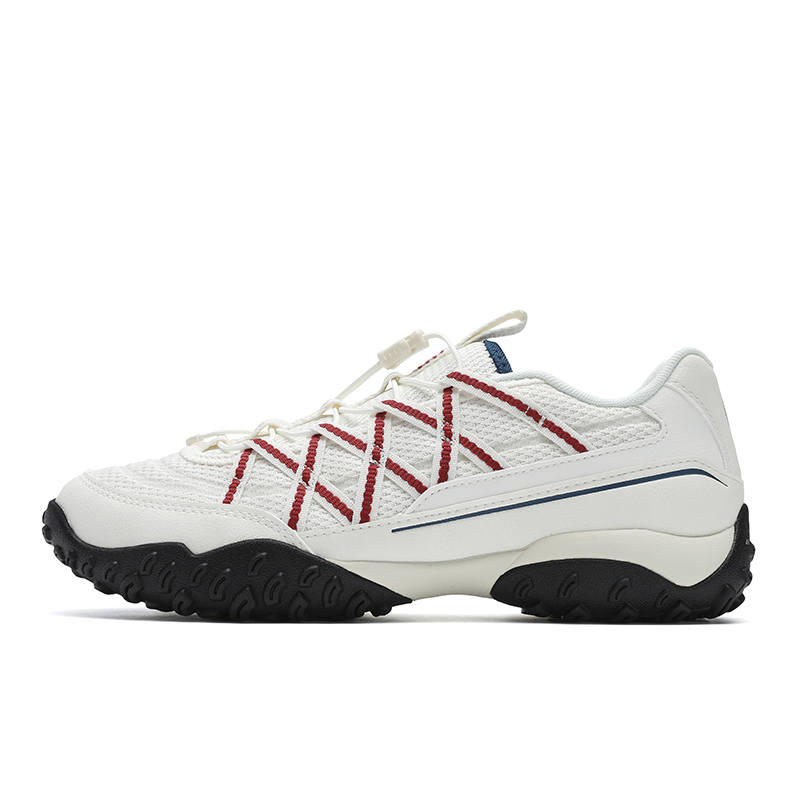 FILA ECHAPPE Abrasion Resistant Breathable Low top Casual Shoes Women's White Red