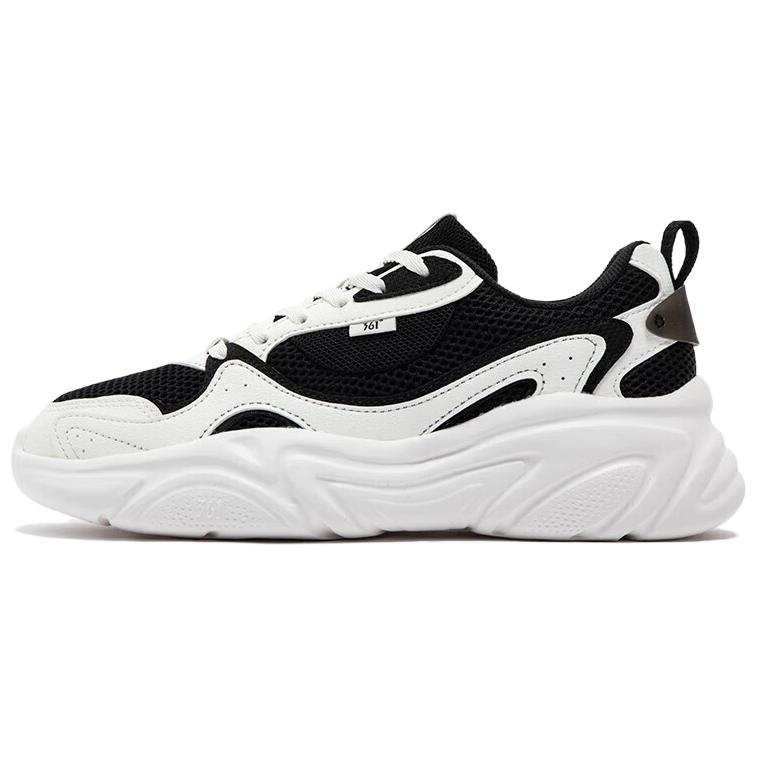 361° Abrasion Resistant Low top Casual Shoes Women's Black White