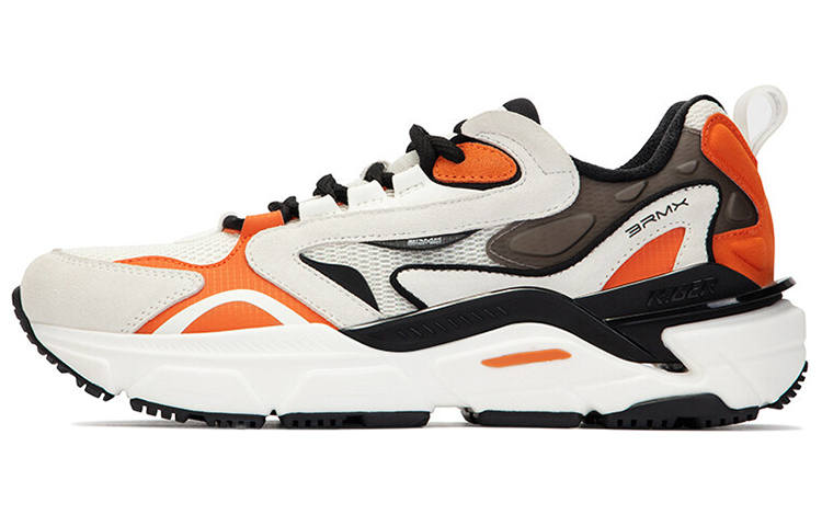 361° Casual Shoes Men's Low Top Feather White/Oxidized Orange