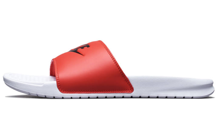 Nike Nike Benassi Jdi Red White Slippers 'Red White'