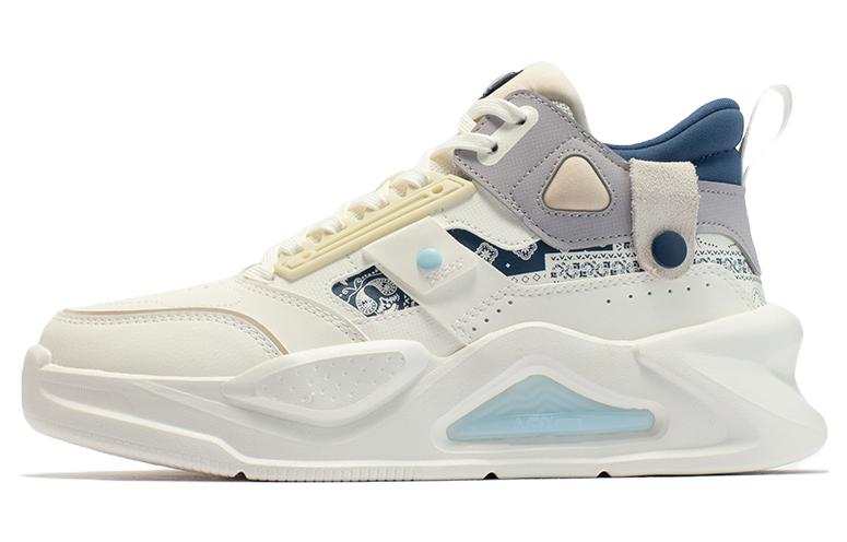 361° Casual Shoes Women's High Top Gray Blue