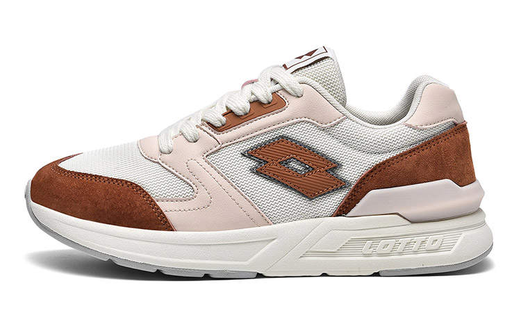 LOTTO Seabird Fabric Slip Resistant Lightweight Non slip Lightweight Low top Casual Shoes Women's Tan