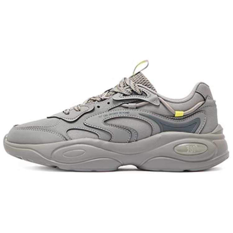 361° Surge Collection Synthetic Leather Slip Resistant Abrasion Resistant Low top Casual Shoes Men's Gray