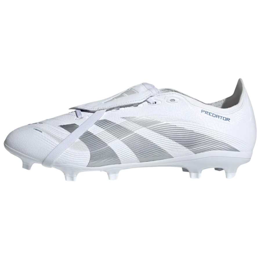 Adidas Adidas Predator League Fold Over Tongue FG/MG Cloud White Silver Metallic Bright Royal