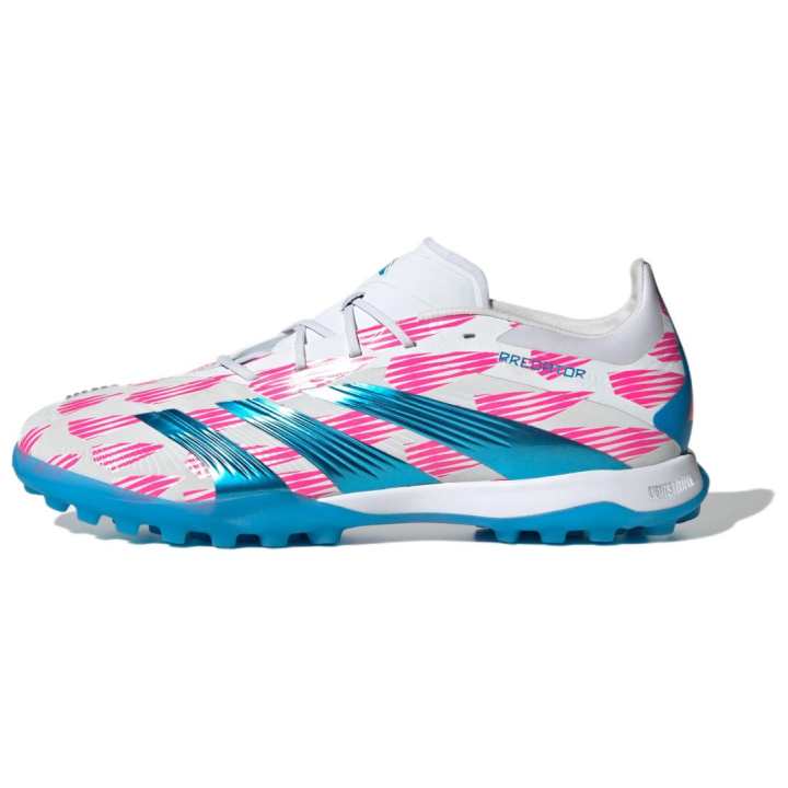 Adidas Adidas PREDATOR ELITE TF Turf Artificial Turf Soccer Shoes Unisex White Pink