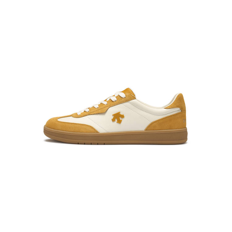DESCENTE Chron Abrasion Resistant Low top Casual Shoes Men's Yellow
