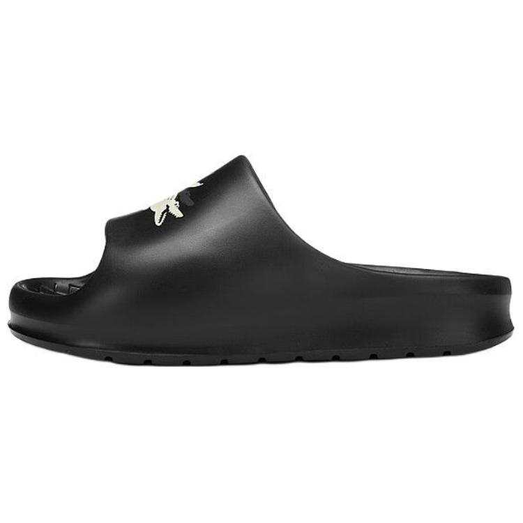 LACOSTE EVA Abrasion Resistant Abrasion Resistant Slide Slippers Women's Black