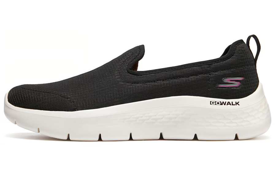 Skechers Go Walk Fle Fabric Breathable Low top Casual Shoes Women's Black