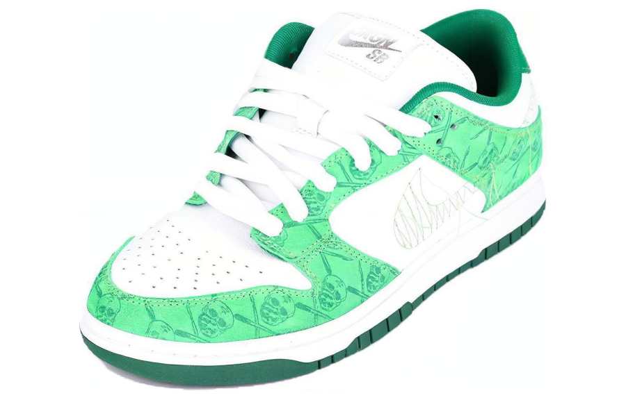 Nike THE SHOE SURGEON x Nike Slip Resistant Low top Casual Shoes Men's Green White