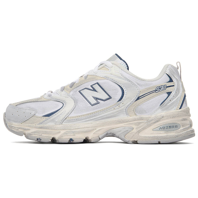 New Balance New Balance NB 530 Faux Fur Low top Casual Shoes Unisex White Gray