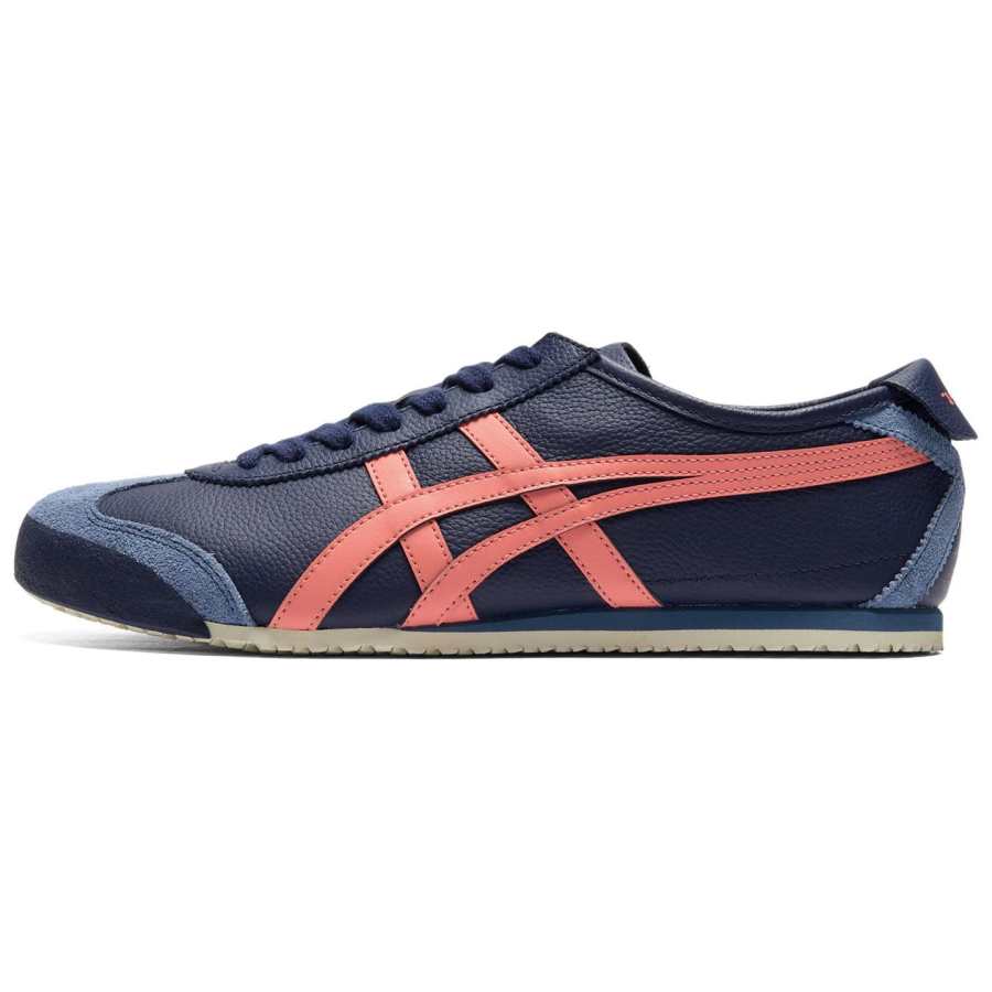 Onitsuka Tiger MEXICO 66 Casual Shoes Unisex Low Top Blue Pink