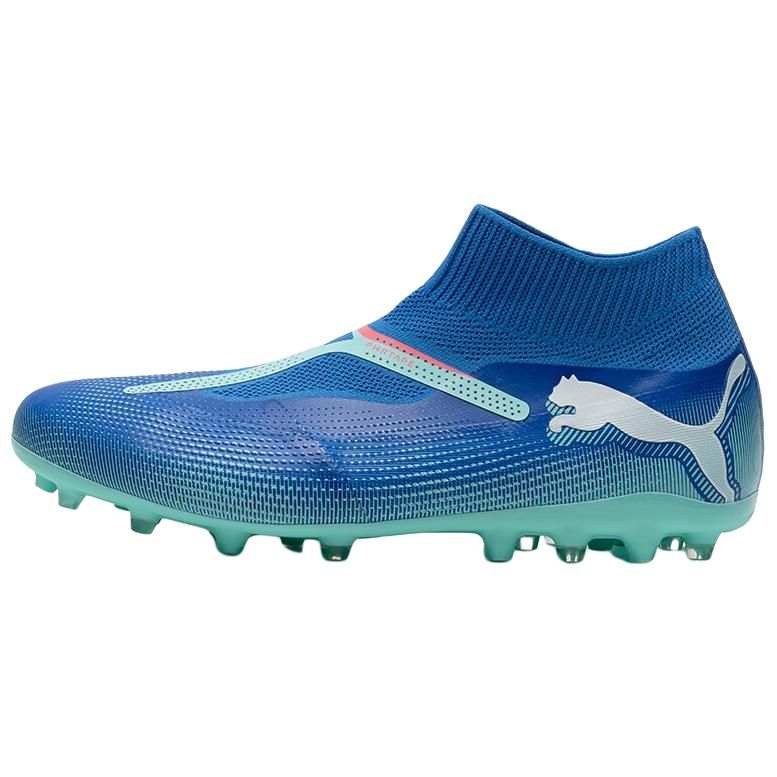 PUMA FUTURE 7 MATCH MG Multi Ground Breathable Soccer Shoes Men's Blue