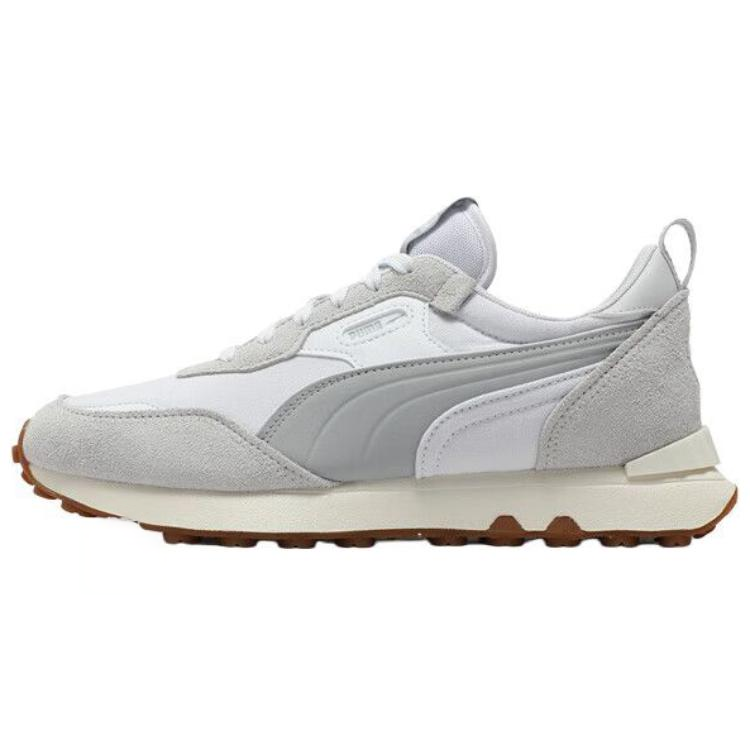 PUMA Rider FV Low top Casual Shoes Unisex White Gray