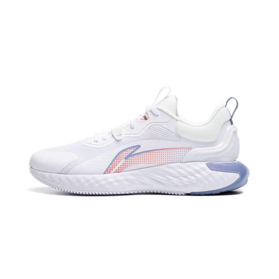 Li-Ning Li Ning Abrasion Resistant Breathable Slip Resistant Low top Casual Shoes Women's White