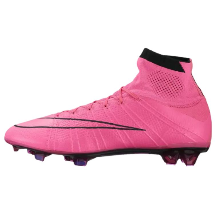Nike Nike Mercurial Superfly 4 FG Firm Ground Soft Ground Soccer Shoes Men's Pink