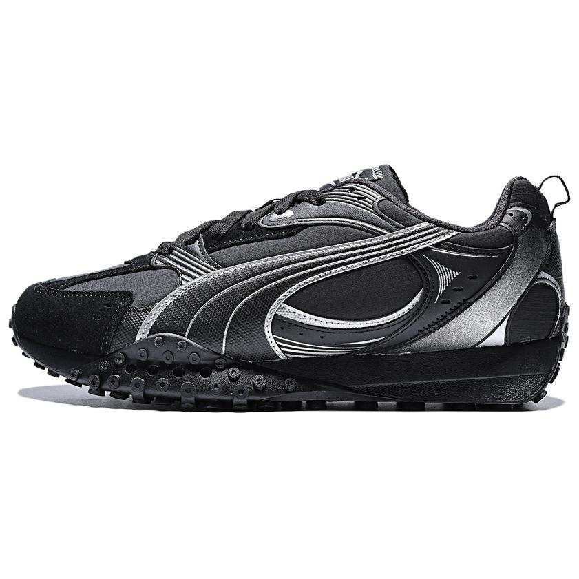 PUMA KTOP RIDER V2 Low top Casual Shoes Unisex Black Silver