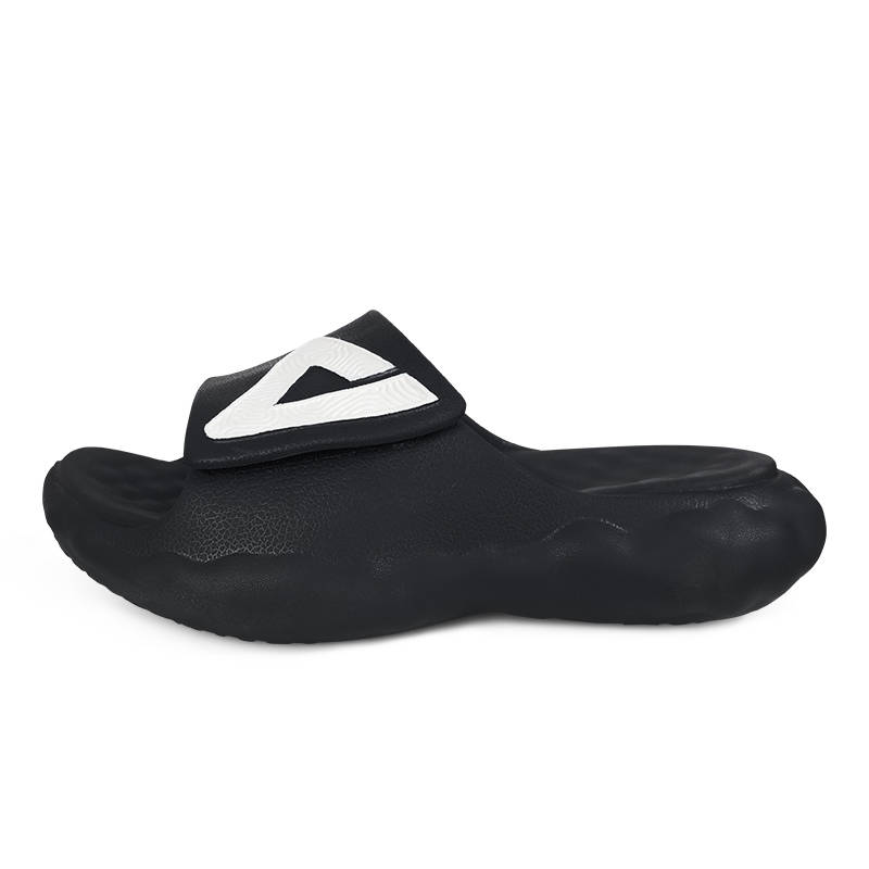 PEAK Taichi Cloud Slip Resistant Cushioning Slide Slippers Men's Black White