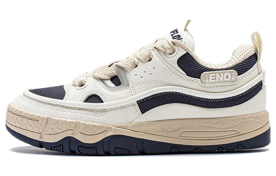 Li-Ning Li Ning CF Yuh 3.5 Comfortable And Breathable Cushioning, Wear Resistant Low top Casual Shoes Men's Ecru