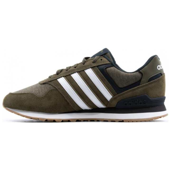 Adidas Adidas Abrasion Resistant Low top Casual Shoes Men's Dark Green