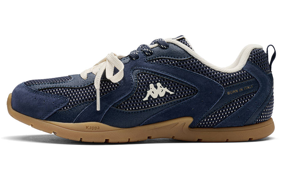 Kappa Slip Resistant Lightweight Low top Casual Shoes Women's Blue Black White